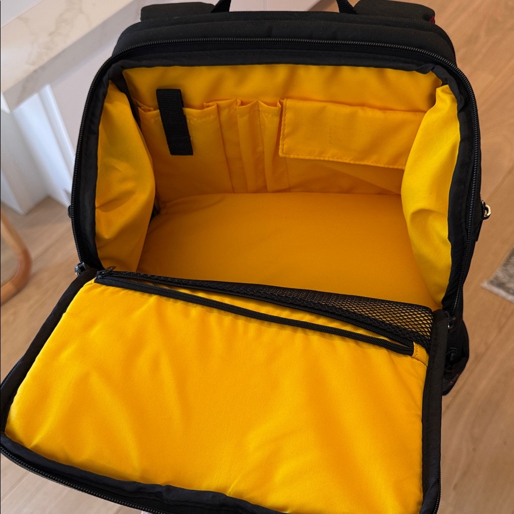 Kata Sleek Black Camera Backpack with Secure Fastenings - Picture 2 of 5